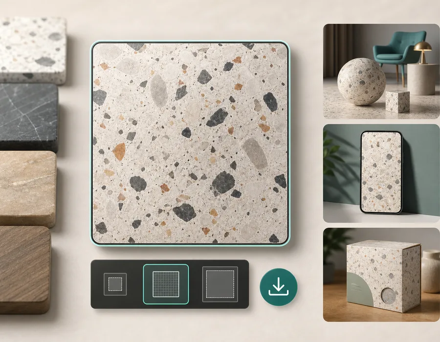 A texture export preview used for checking repeat quality