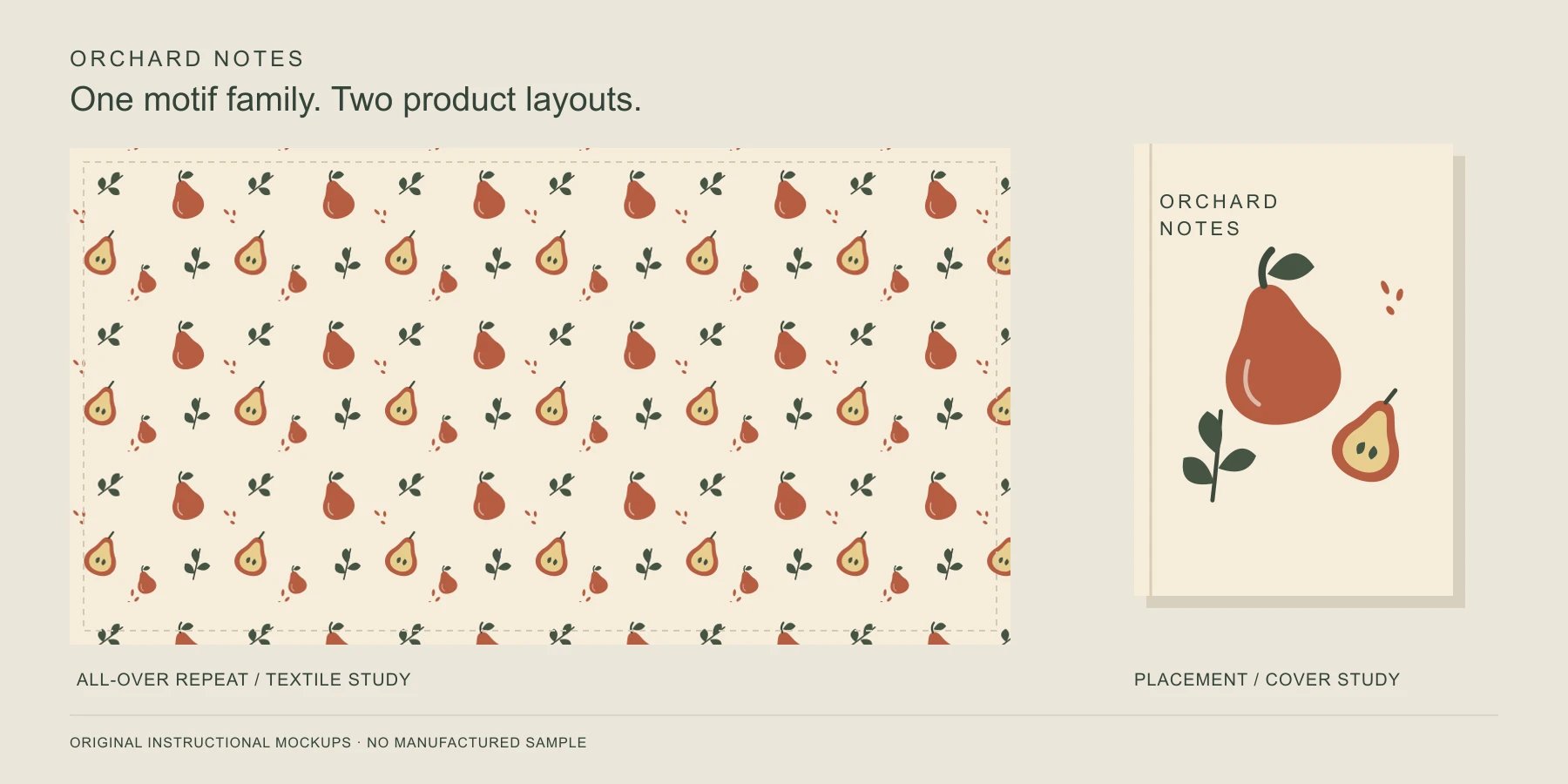 Surface Pattern Design: From Original Artwork to Product